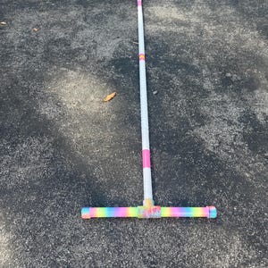 Pastel Rainbow Practice Dragon staff