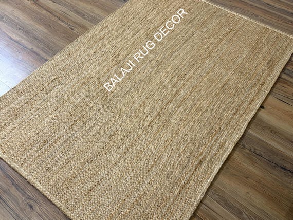 Handmade Jute Rug, Braided Jute rug, Natural Fiber Rug, Jute Area Rug, Bohemian Rug, Eco-Friendly Rug, Handwoven jute rug, Large Area Rugs