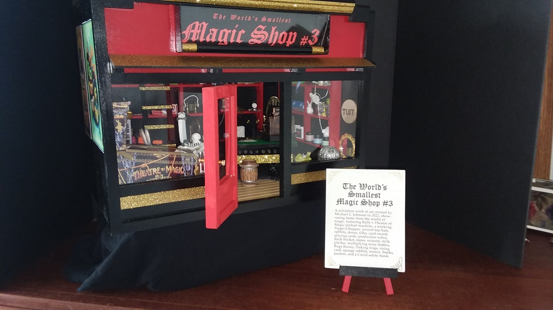 Miniature Magic Shop / World's Smallest Magic Shop #3 Dollhouse ...
