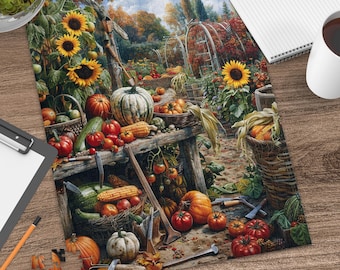 Autumn Harvest Garden Jigsaw Puzzle | 520-Piece Fall Farmhouse Produce Art