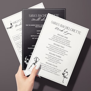 Til Death Do Us Party Bachelorette Party Game Bundle, Bachelorette Bingo, Gothic Bachelorette, Girls Night Games, Editable Template