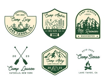Camp Bachelorette Custom Logo, Hiking SVG, Last Trail Before The Veil Bachelorette Party Favors, Camping Crew SVG