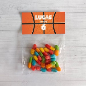 Basketball Favor Bags Racing Personalised Birthday Party Gift Bag Favor Custom Treat Bags With Your Own Name Birthday Favors Gift