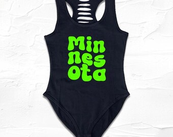 Womens Minnesota Bodysuit \ T-Shirt, Minnesota MOM, Sweater, Handmade Shirts, Basketball Fan