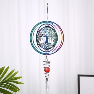 Rotating Wind Chime 