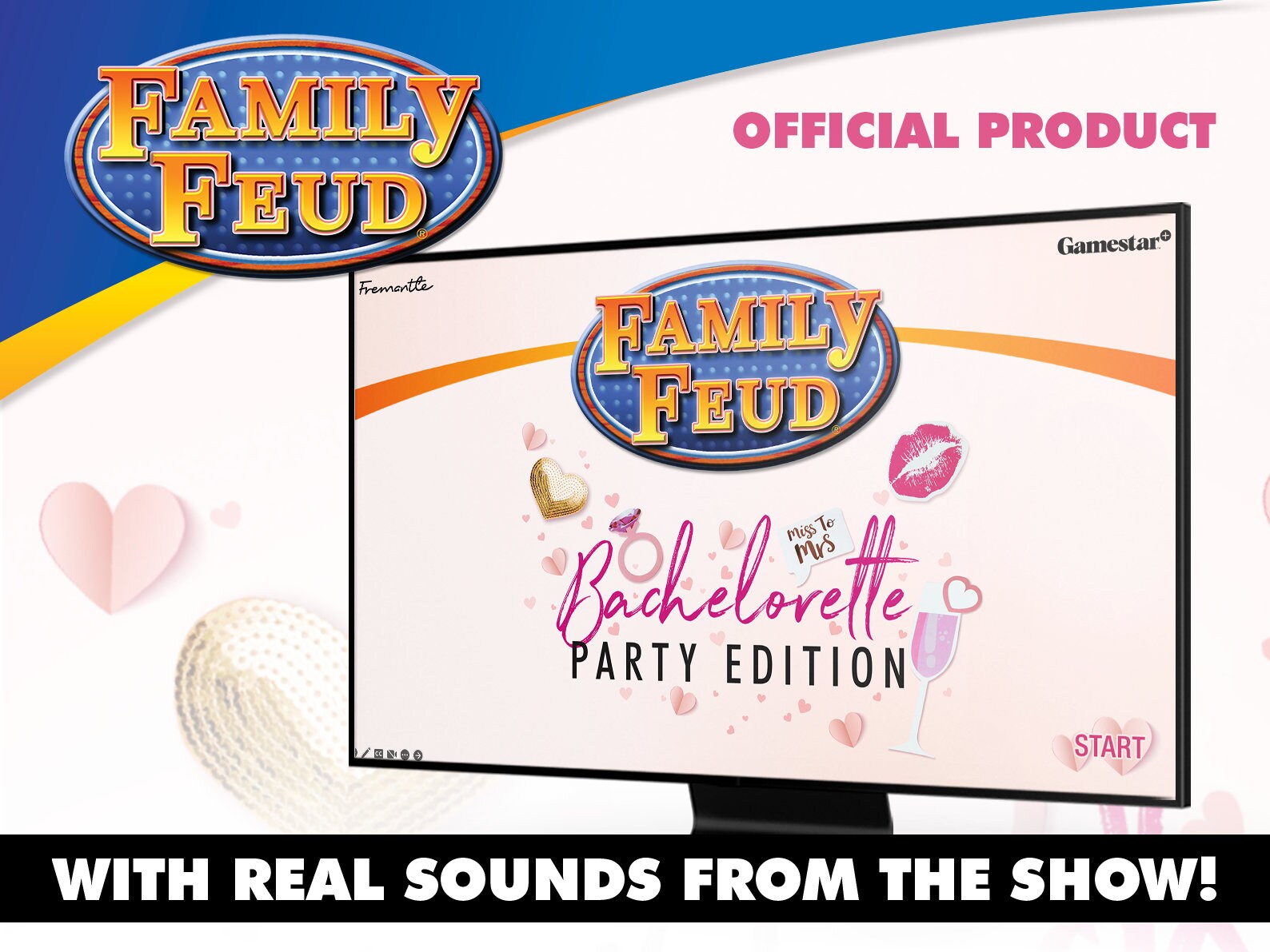 Family Feud Bachelorette Official Edition Powerpoint Party image