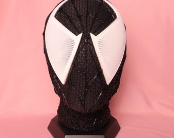 Custom Spider Mask Personalized Cosplay Commission Handcrafted 3D Silk Screen Faceshell Hero Headwear Tailor-made