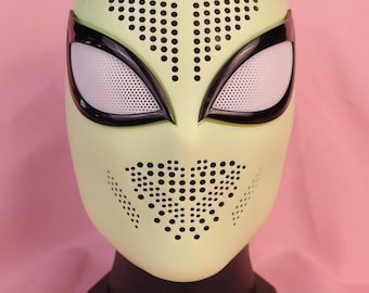 Personalized Spider Commission Mask Custom PVC Faceshell Handmade Hero Gear