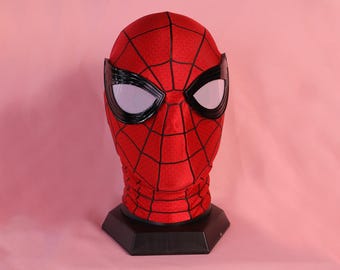 Handcrafted Spider Silk-Screen Mask - Custom Cosplay Facegear - Personalized Hero Prop