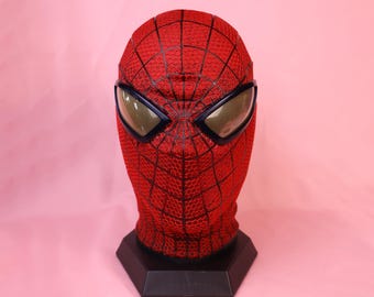 Spider-Man Cosplay Mask, Personalized Custom Fit Hero Headgear, Handcrafted Commission