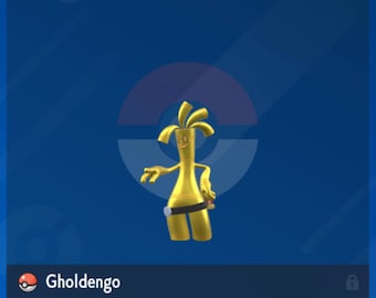 GHOLDENGO 6IV Pokemon Non-Shiny // Pokemon Scarlet and Violet //  + MasterBall // Fast Trade