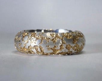 Anillo de plata robusta