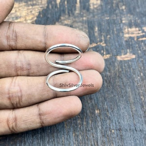 Adjustable 925 Silver Arthritis Splint Ring: Hyperextension & Trigger Finger Support