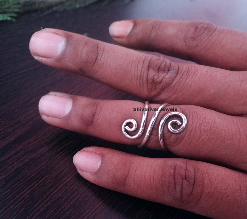 Arthritis Finger Splint Mallet Splint Ring Silver Mallet Etsy