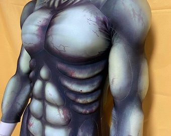 Muscle Bodysuit Cosplay Mutant l Men's Cosplay Costume
