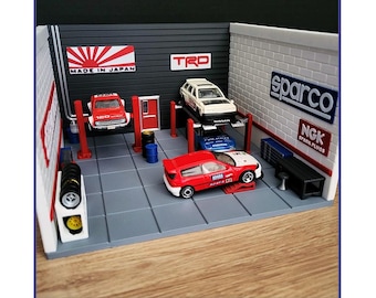 ホットウィール 日本車 ダイキャスト 1/64スケールモデル 4台セット