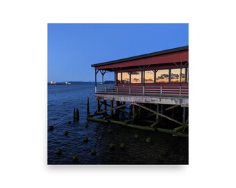 Sunset in Astoria - Matte Poster