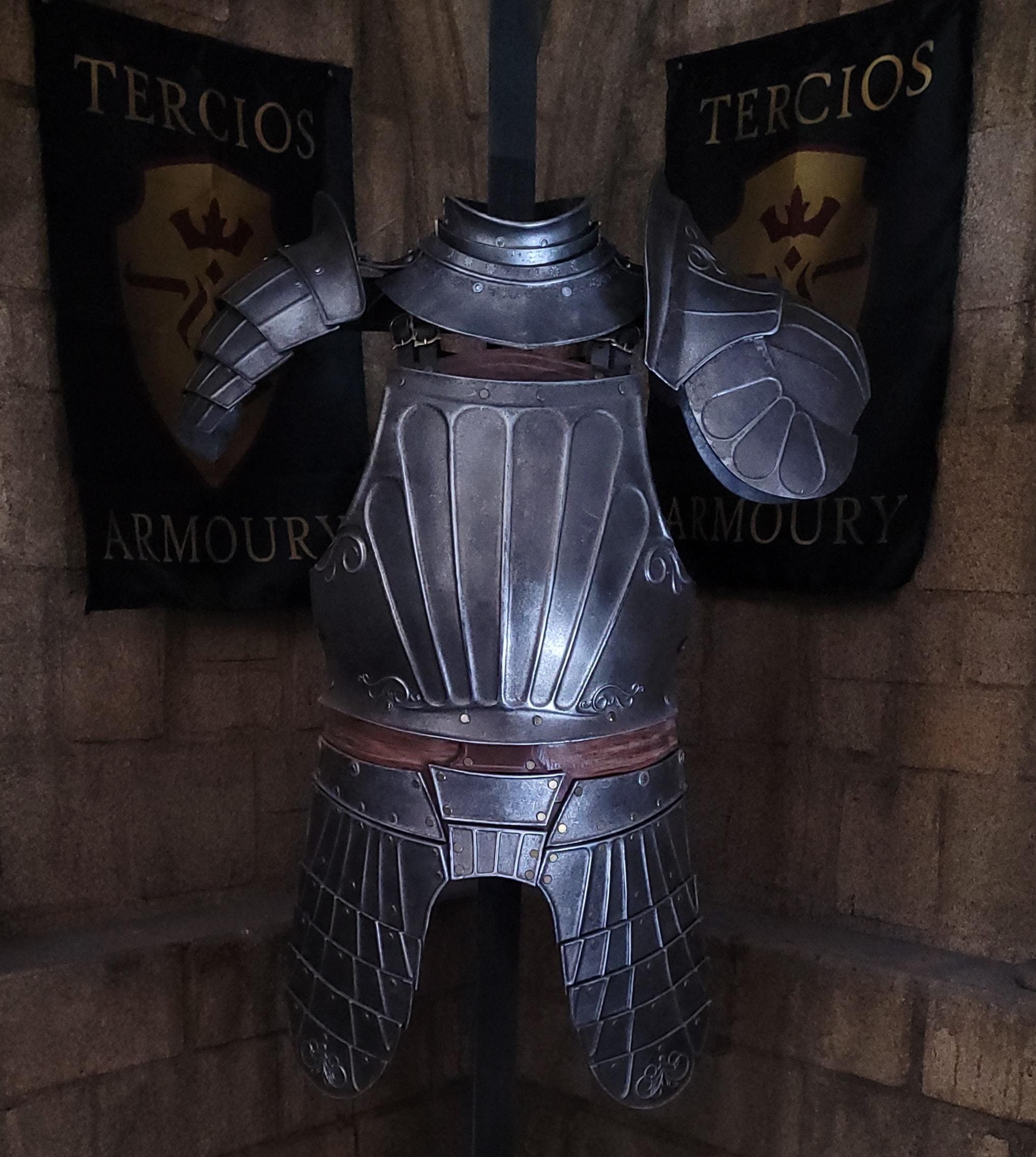 Demon fluted knight set