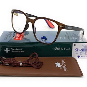 Blue Light Blocking Reading Glasses Anti Blue Light Computer Glasses, Gaming, FERWAY Women Men Vintage Venice