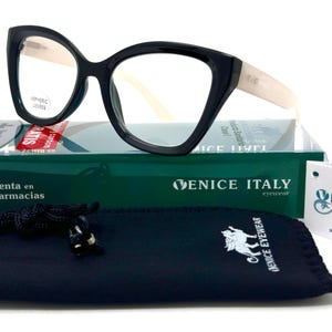 Nouveau modèle de lunettes de lecture, presbytie, yeux fatigués, dernière Mode VINTAGE femme. Venise NATHALIE Noire.
