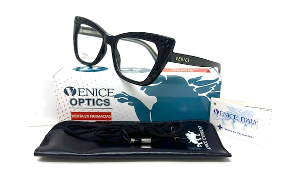 New model Gafas de lectura, presbicia, vista cansada, ultima moda VINTAGE Fashion mujer. Venice FRIDA Black.