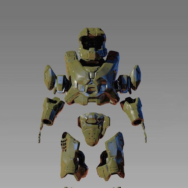 Halo Armor Cossplay STL