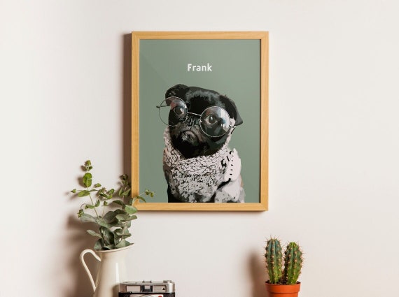 Custom Pet Portraits Using Pet Photo Custom Cat Portrait Custom Dog Portrait Pet Remembrance Gift Custom Dog Paintings