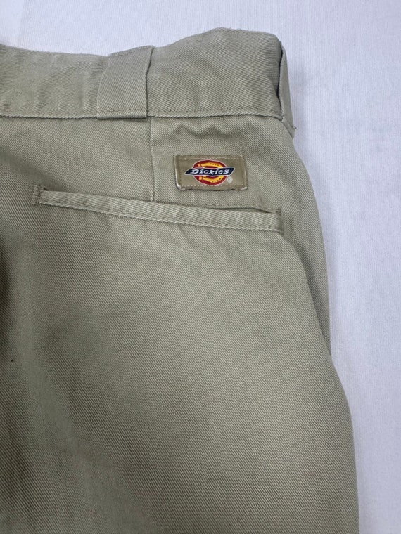 Vintage Dickies 874 Work Utility Pants Khaki Orig… - image 3