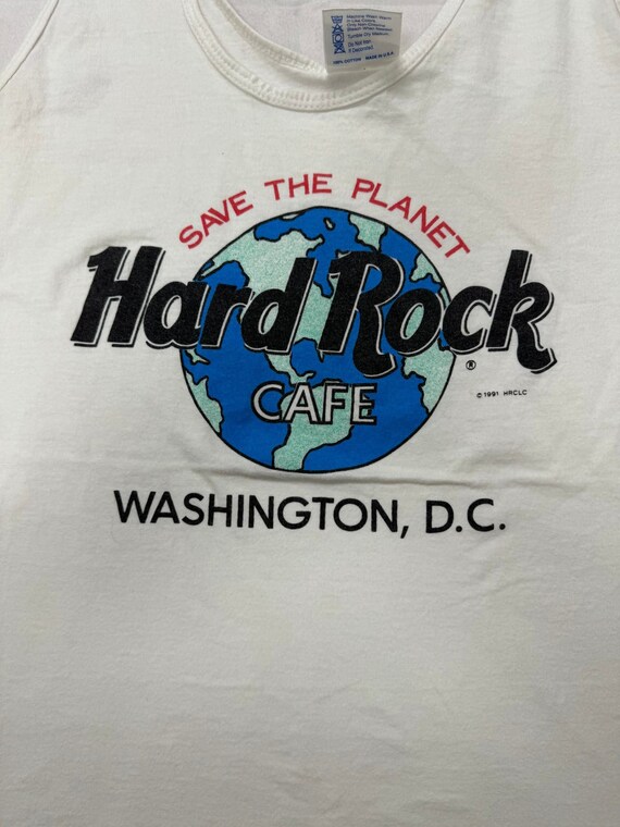 Vintage Hard Rock Cafe Washington D.C. Vacation T… - image 2