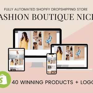 Ready-to-Go Women&#39;s Fashion Wear Shopify Store - Automated Dropshipping Business