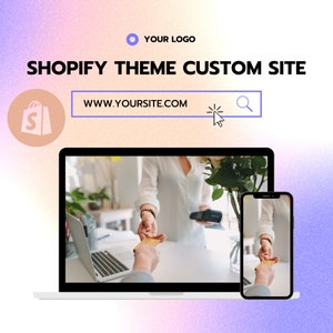Site personalizado da Shopify - loja totalmente automatizada