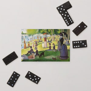 Cartão Postal Um Domingo em La Grande Jatte por Georges Seurat