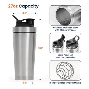 Botella mezcladora de proteínas personalizada Muscle Up, regalo divertido para los amantes del gimnasio, vaso de entrenamiento personalizado, vaso para el equipo de gimnasio, regalo para chicas del gimnasio, botella para levantamiento de pesas imagen 9