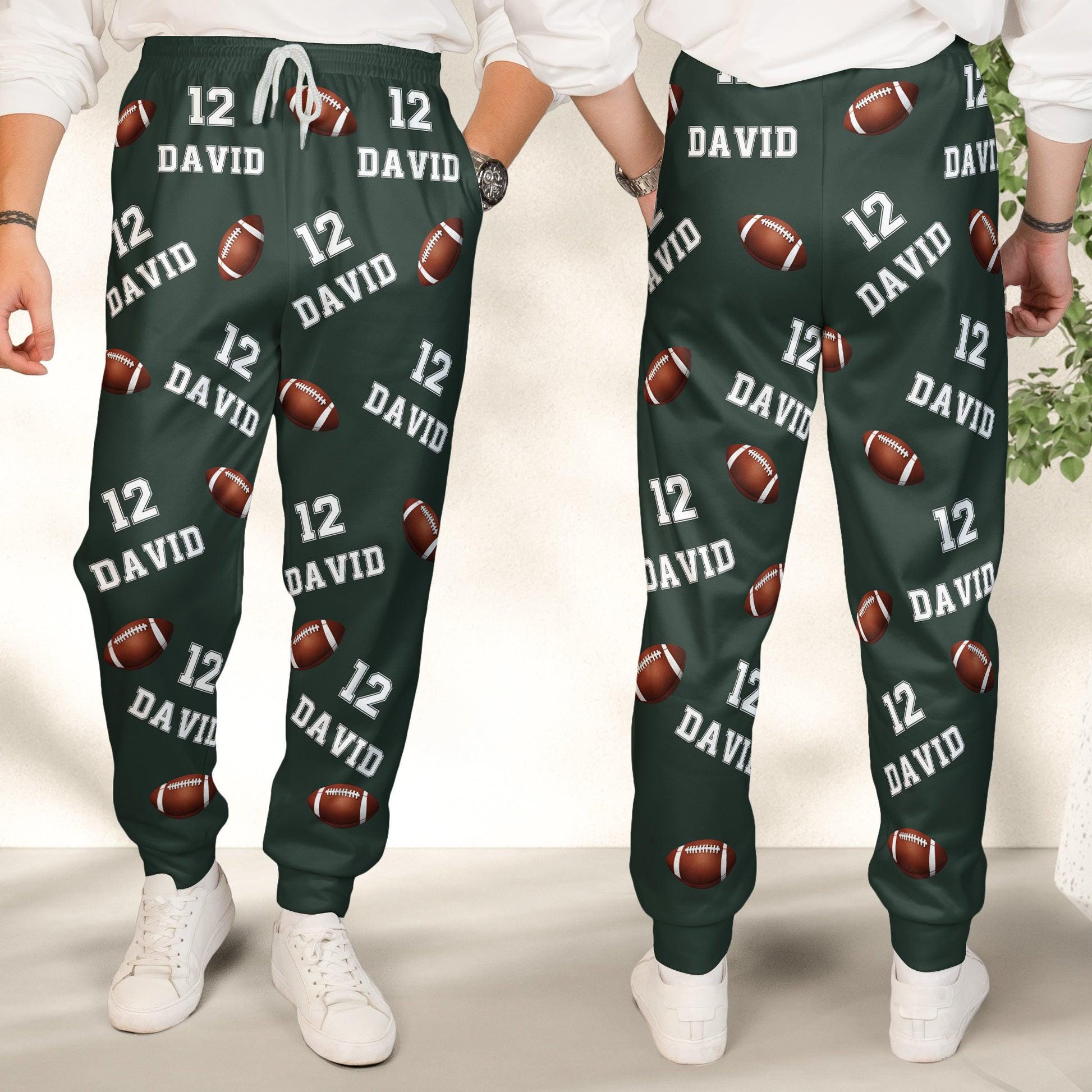 Football Sweatpants Etsy