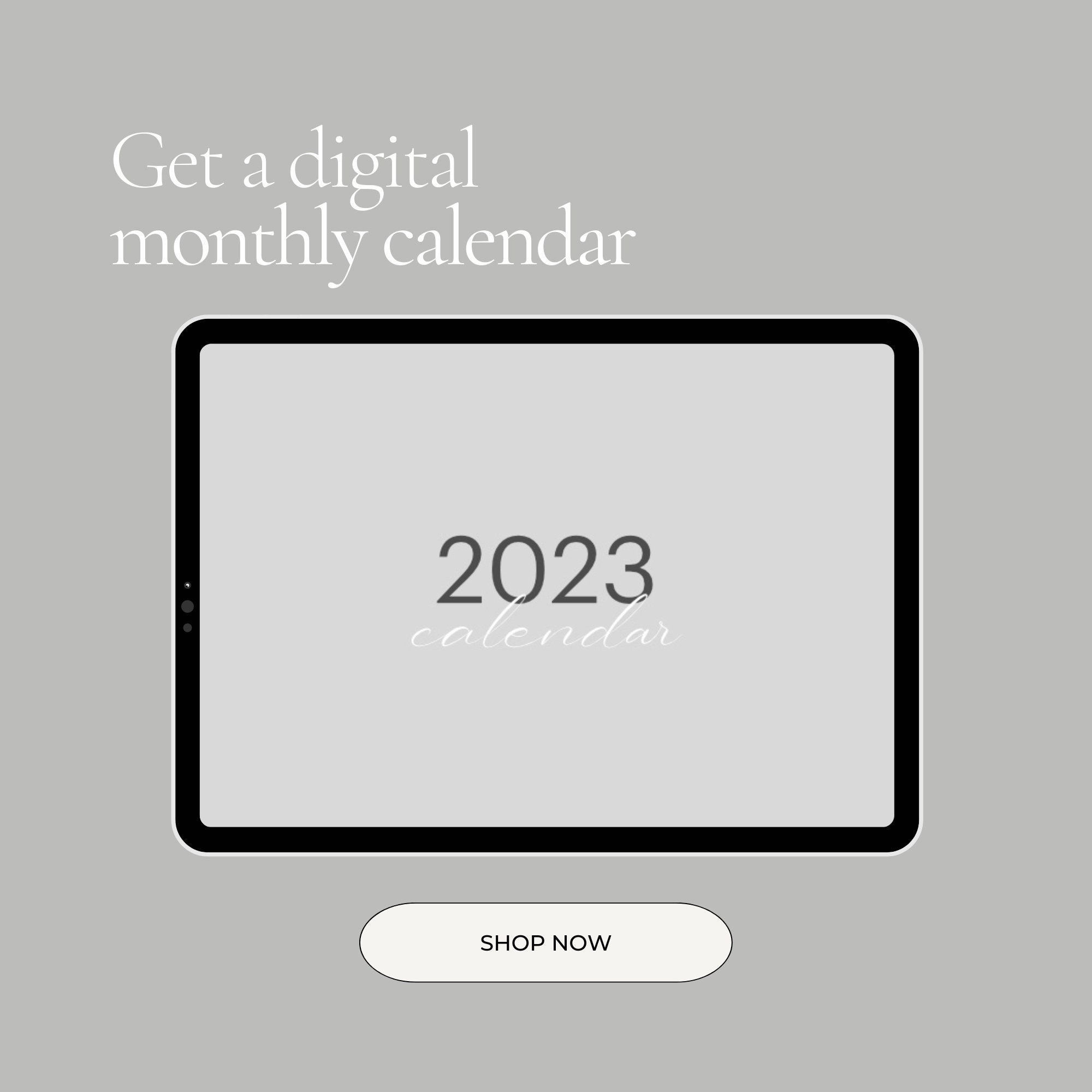 2023 Calendar Printable Calendar 2023 Monthly Planner Etsy