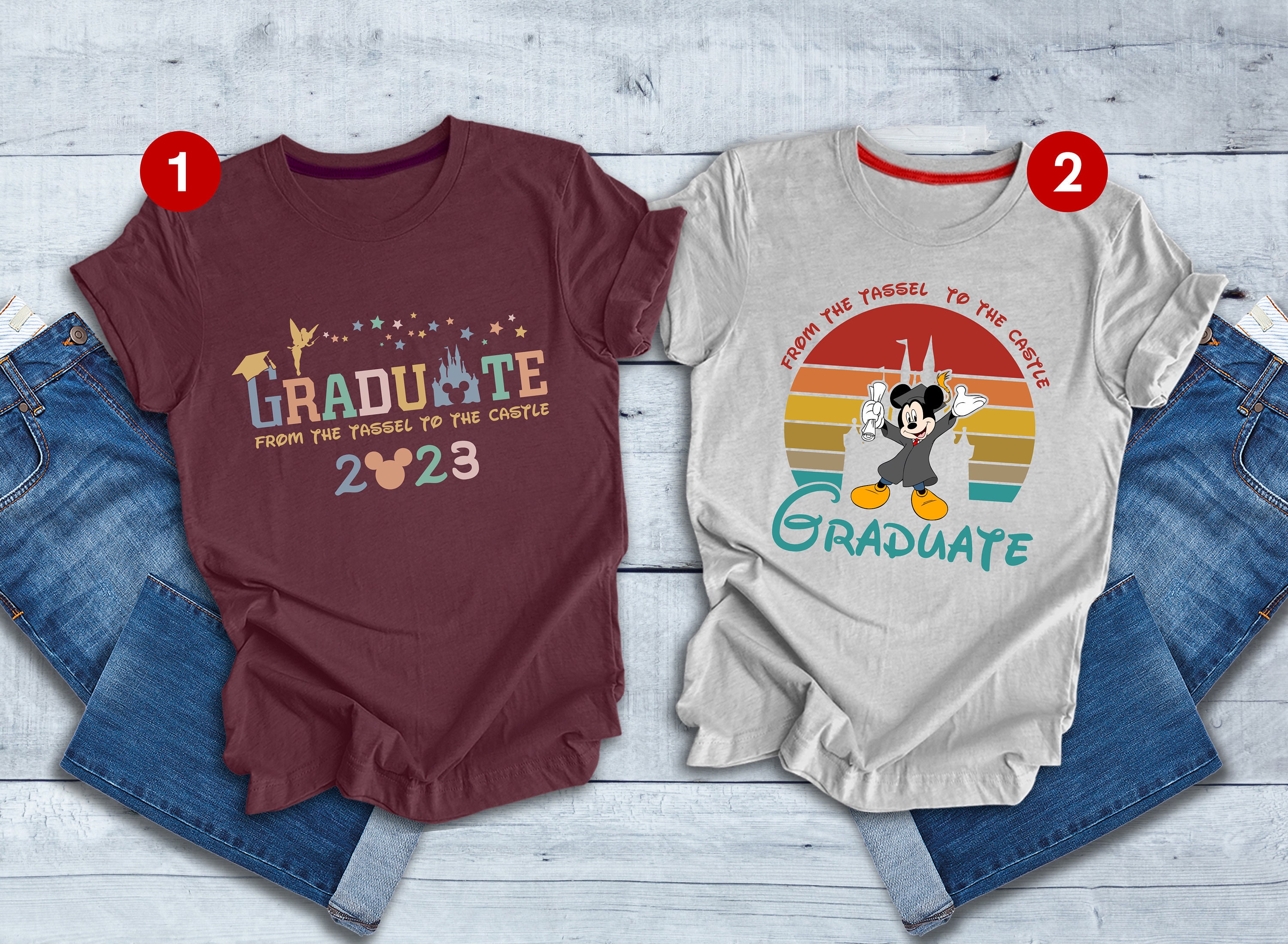 Discover Mickey Graduation Shirt, Disney Graduate Shirt, Class of 2023 Shirt