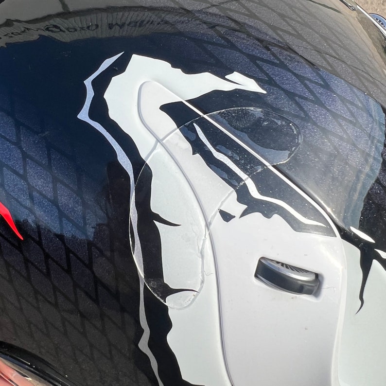 Black Helmet Cat Ears Helmet Accessories Stick on Ski Helmet Kitty Ears