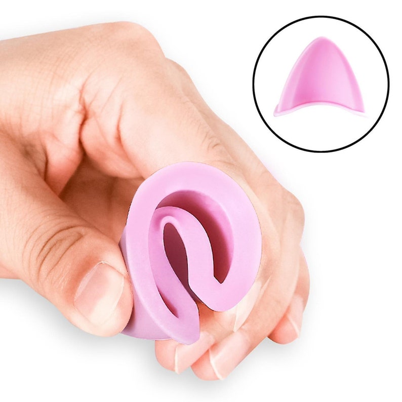 White Helmet Cat Ears Helmet Accessories Stick on Ski Helmet Kitty Ears