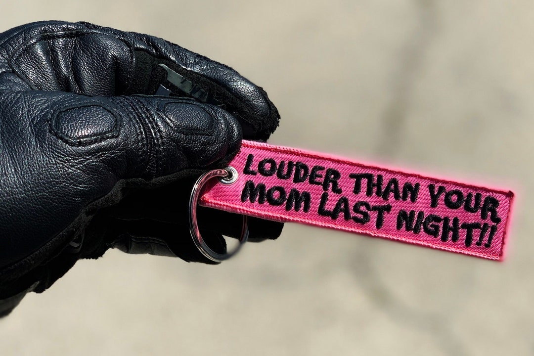 Louder than your mom last night jdm funny humor sticker vinyl decal car bumper e