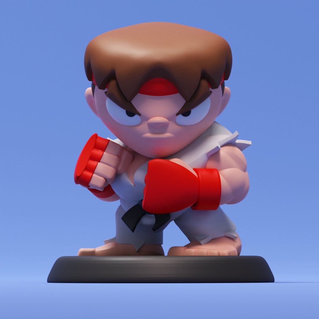 Ryu STL File for 3D Printing - Etsy