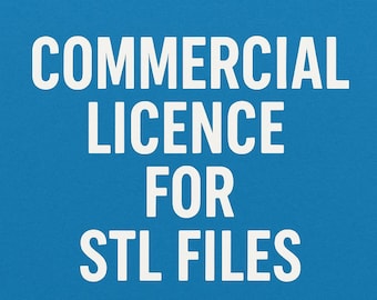 commercial licence for STL files