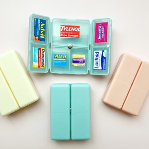 Etiquetas personalizables para farmacia de bolsillo con pastillero, etiquetas impermeables, organizador de pastillas de viaje, etiquetas para pastillero portátil, pegatinas, etiquetas para pastillas