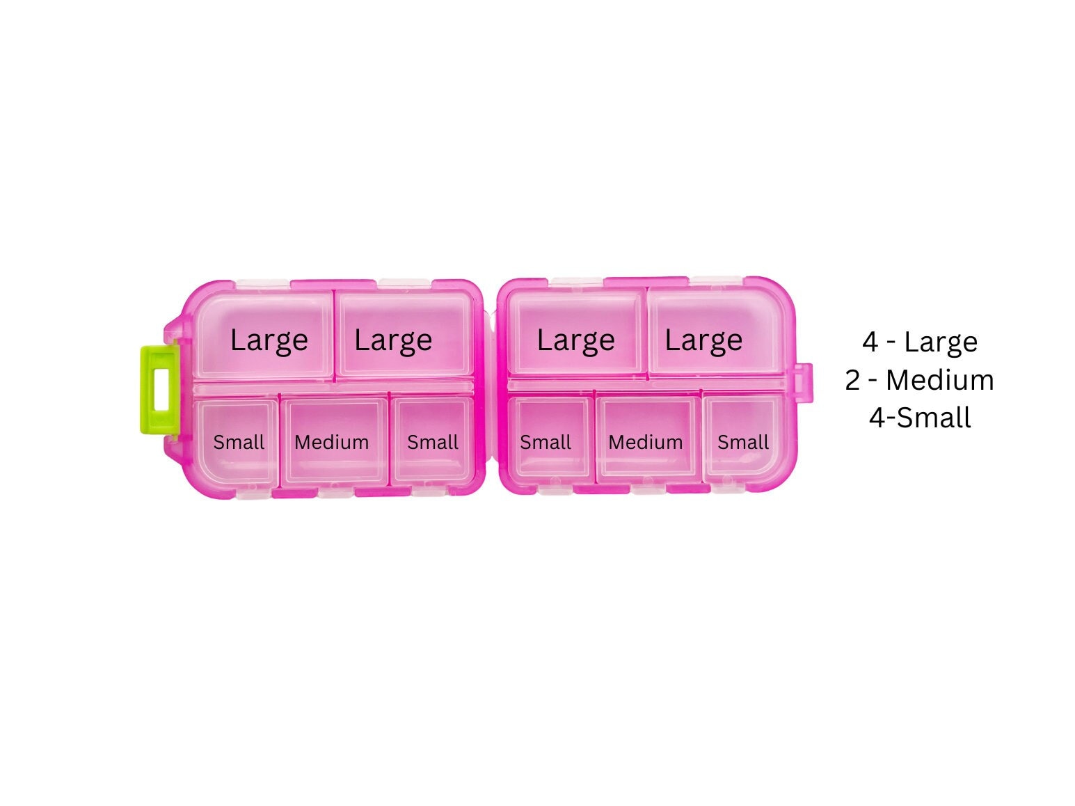 Customizable Pocket Pharmacy Pill Case With Waterproof Labels Etsy