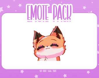 Animated Fox Dancing Emote 2, Animated Fox Twitch Emotes, Cute and Kawaii Emotes, Ready To Use for Twitch / Discord