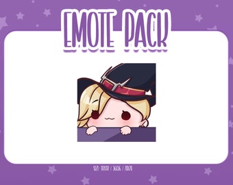 Animated Witch Mercy Tap Emote, Witch Mercy Overwatch Emote, Cute and Kawaii Emotes, Ready To Use for Twitch / Discord