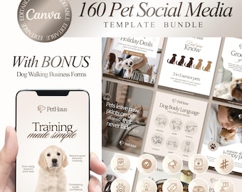 Modèle modifiable pour les réseaux sociaux dédié aux animaux de compagnie, Modèle pour les réseaux sociaux, Modèle de story Instagram pour animaux de compagnie, Modèle pour salon de toilettage pour chiens et chats, modèle pour vétérinaire et amoureux des chiens et chats