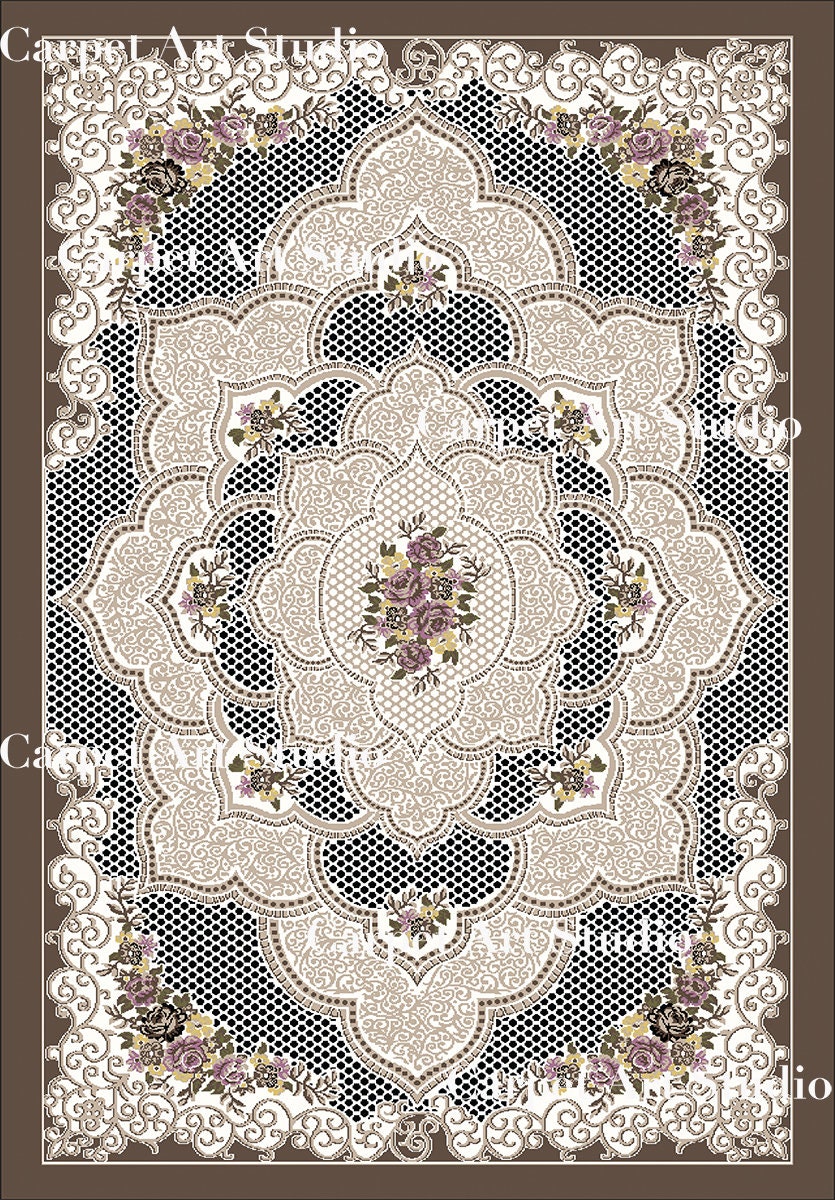 Rose Rug / Instant Download / Ready for Print / Digital Paper / Rug ...