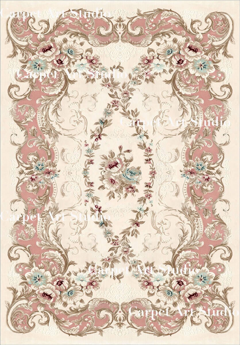 Rose Rug / Instant Download / Ready for Print / Digital Paper / Rug ...