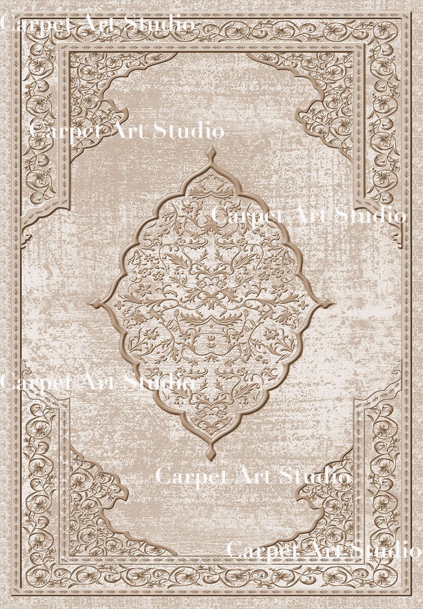 Ottoman Rug / Instant Download / Ready for Print / Digital Paper / Rug ...