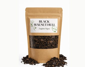 Black Walnut Hull / Juglans Nigra / Herbal Remedy / Herbal Tea